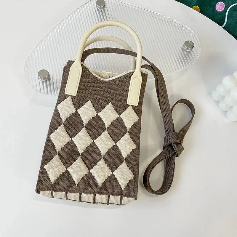 Love Mini Knit Shoulder Crossbody Bag - Bella Enchanté